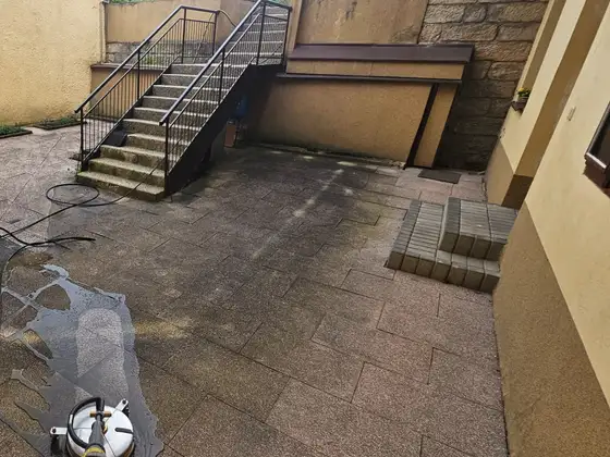 Čištění dlažby, realizace RabatClean, fotografie 25