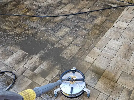 Čištění dlažby, realizace RabatClean, fotografie 27
