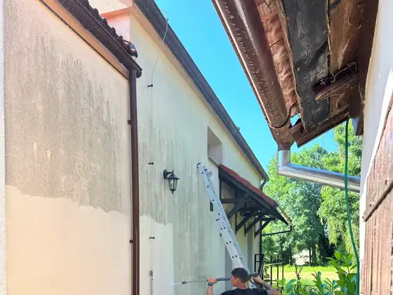 Čištění fasády, realizace RabatClean, fotografie 1