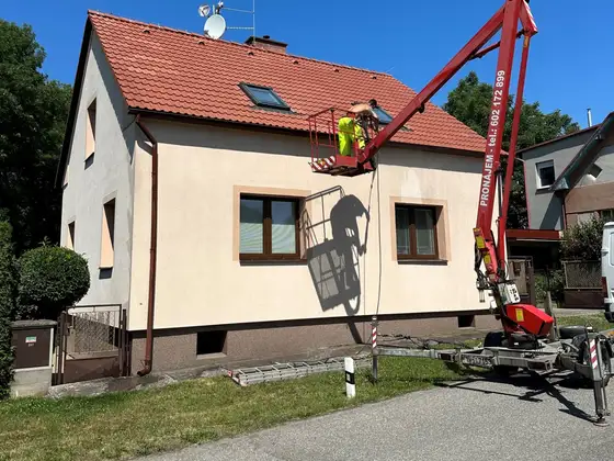 Čištění fasády, realizace RabatClean, fotografie 2