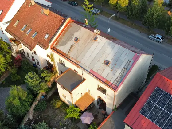 Renovace střechy, realizace RabatClean, fotografie 1