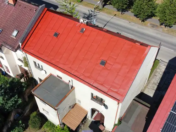 Renovace střechy, realizace RabatClean, fotografie 2